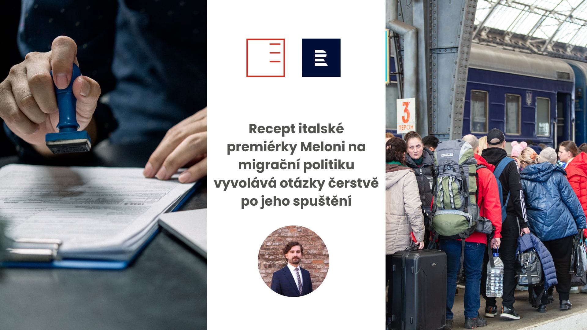 Čro Plus | Recept italské premiérky Meloni na migrační politiku vyvolává otázky