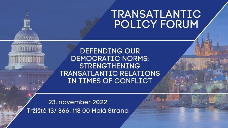 INVITATION | Defending our Democratic Norms: Strengthening Transatlantic Relations in Times of Conflict