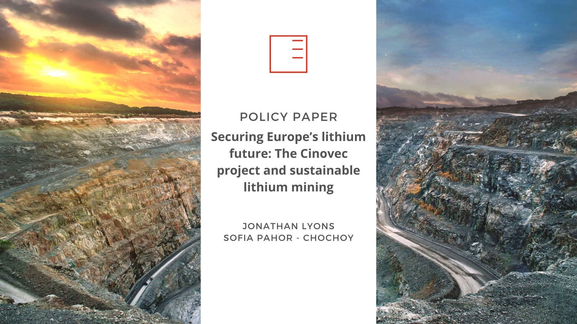 Policy Paper | Securing Europe’s Lithium Future: The Cinovec project and sustainable lithium mining