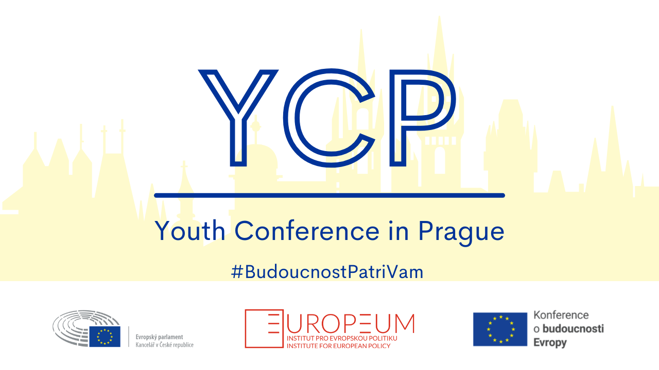 Závěrečný panel Youth Conference in Prague