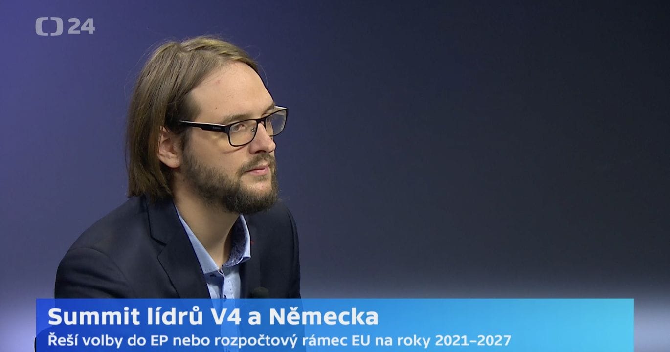 ČT24: V4 - Germany Summit
