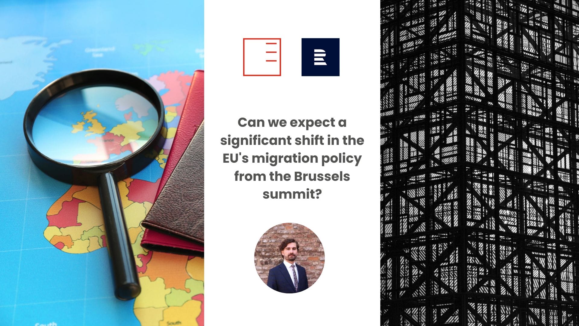 ČRo Radiožurnál | Can we expect a significant shift in the EU's migration policy from the Brussels summit?