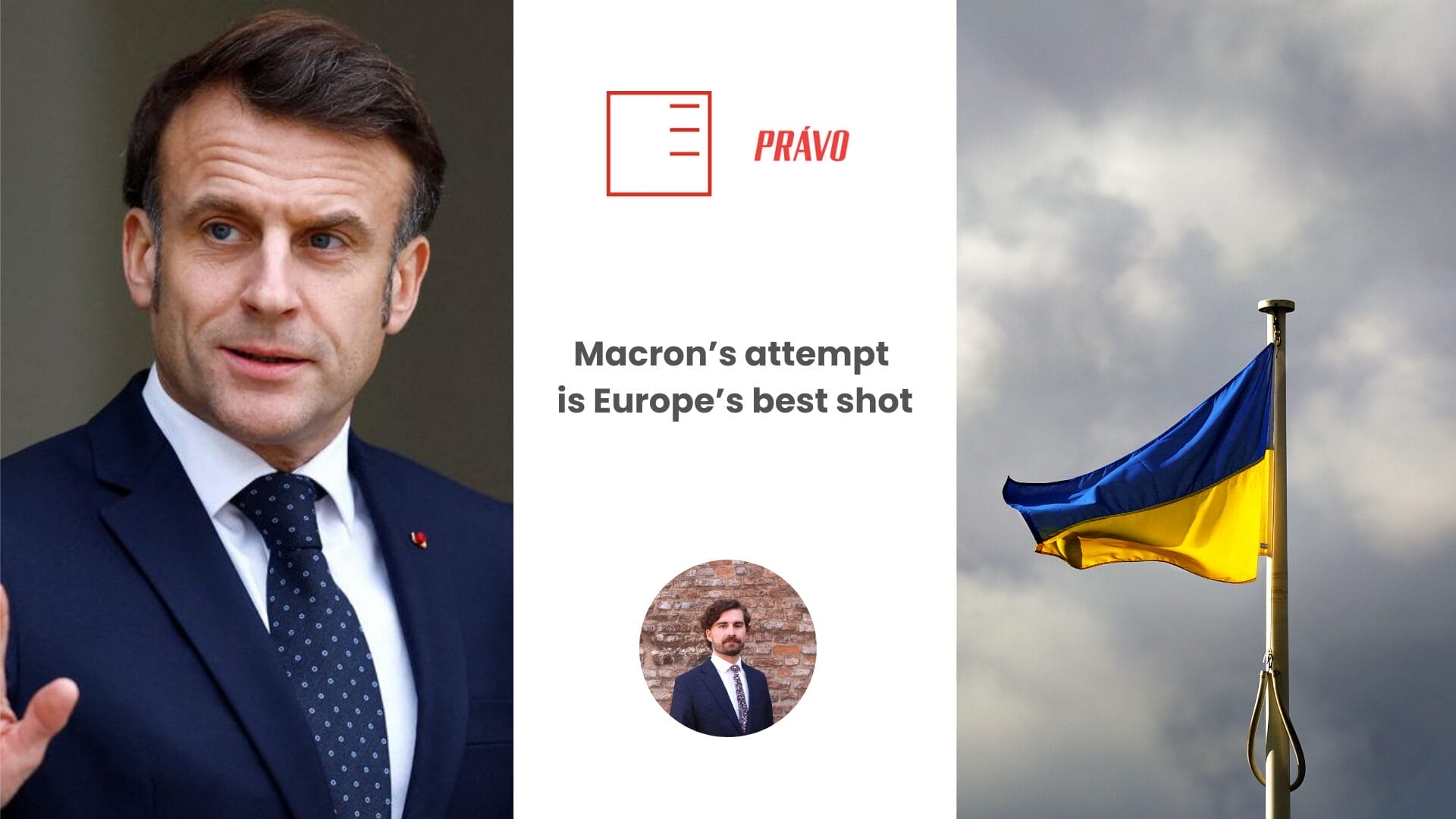 Právo | Macron’s attempt is Europe’s best shot