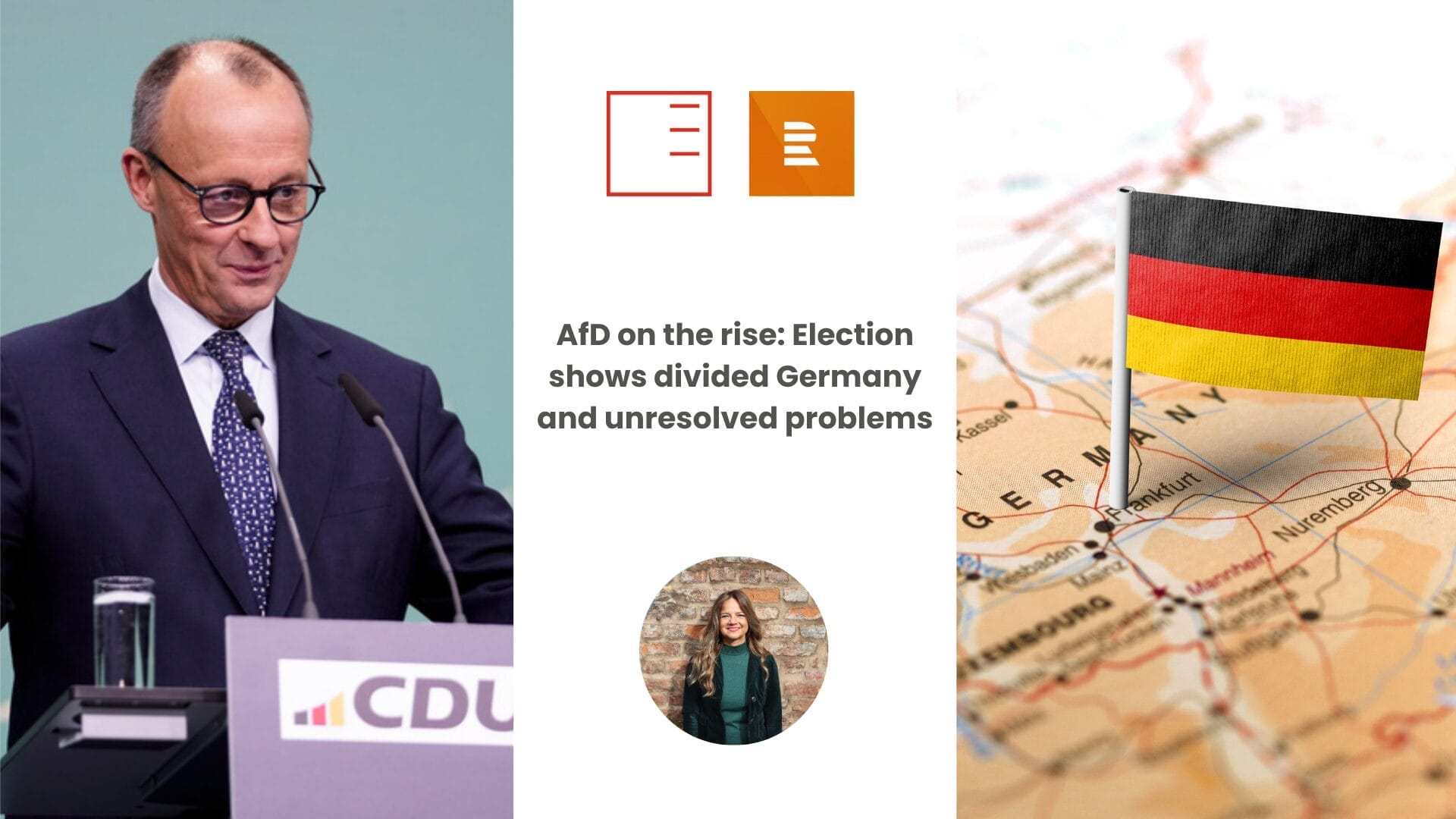 ČRo Plus | AfD on the rise: Election shows divided Germany and unresolved problems