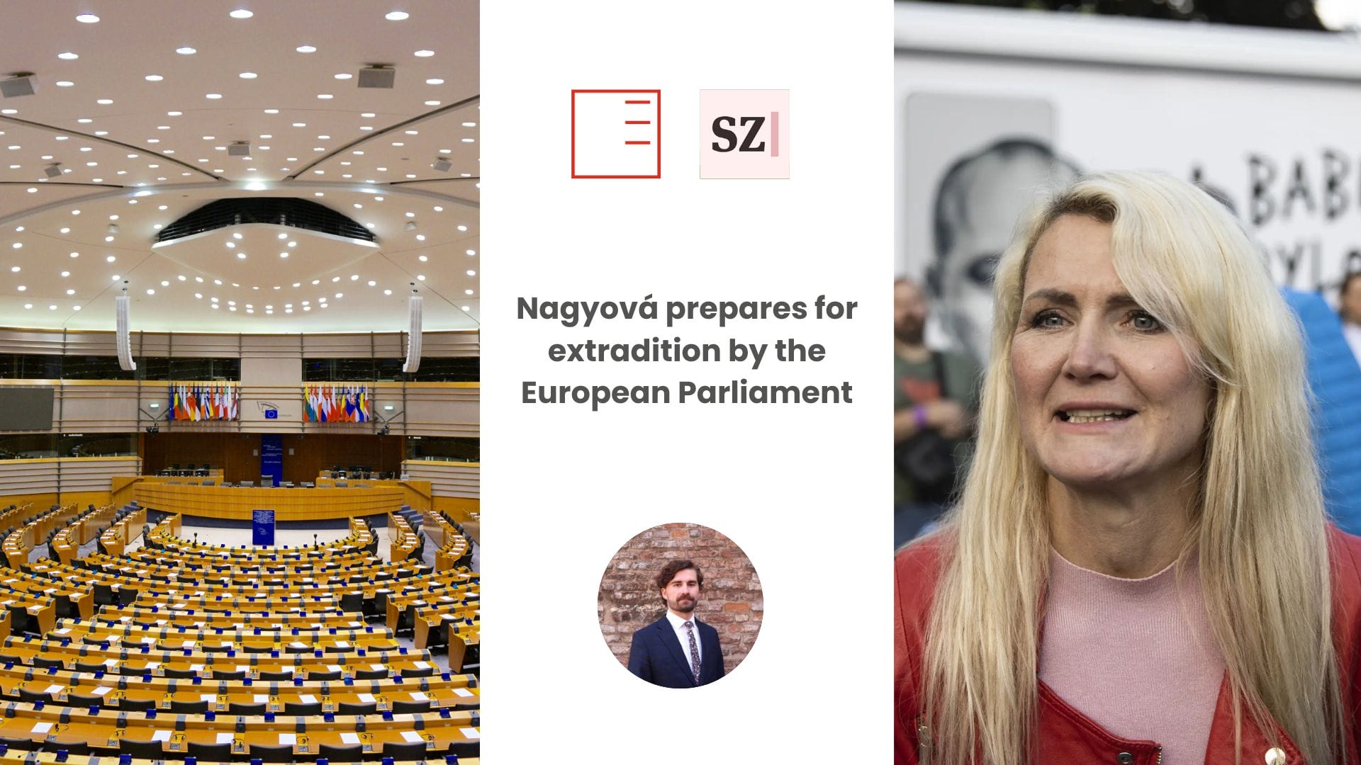 Seznam Zprávy | Jana Nagyová prepares for extradition by the European Parliament