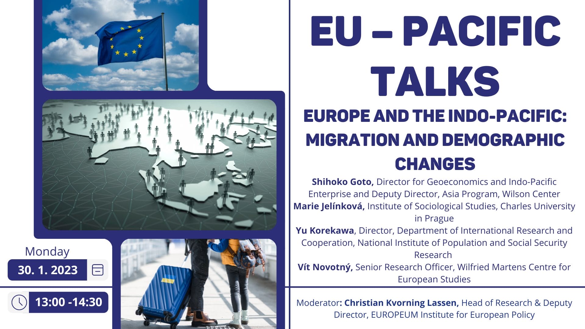 POZVÁNKA | EU-Pacific Talks: Europe and the Indo-Pacific: Migration and demographic changes