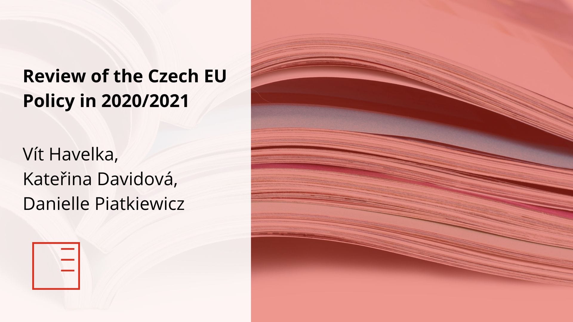 Review of the Czech EU Policy in 2020/2021