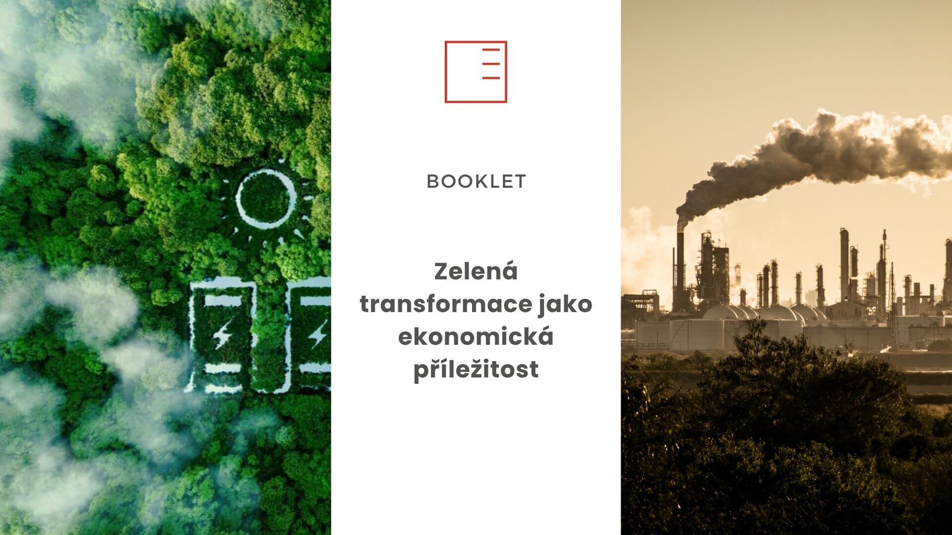 Brožura | Zelená transformace jako ekonomická příležitost