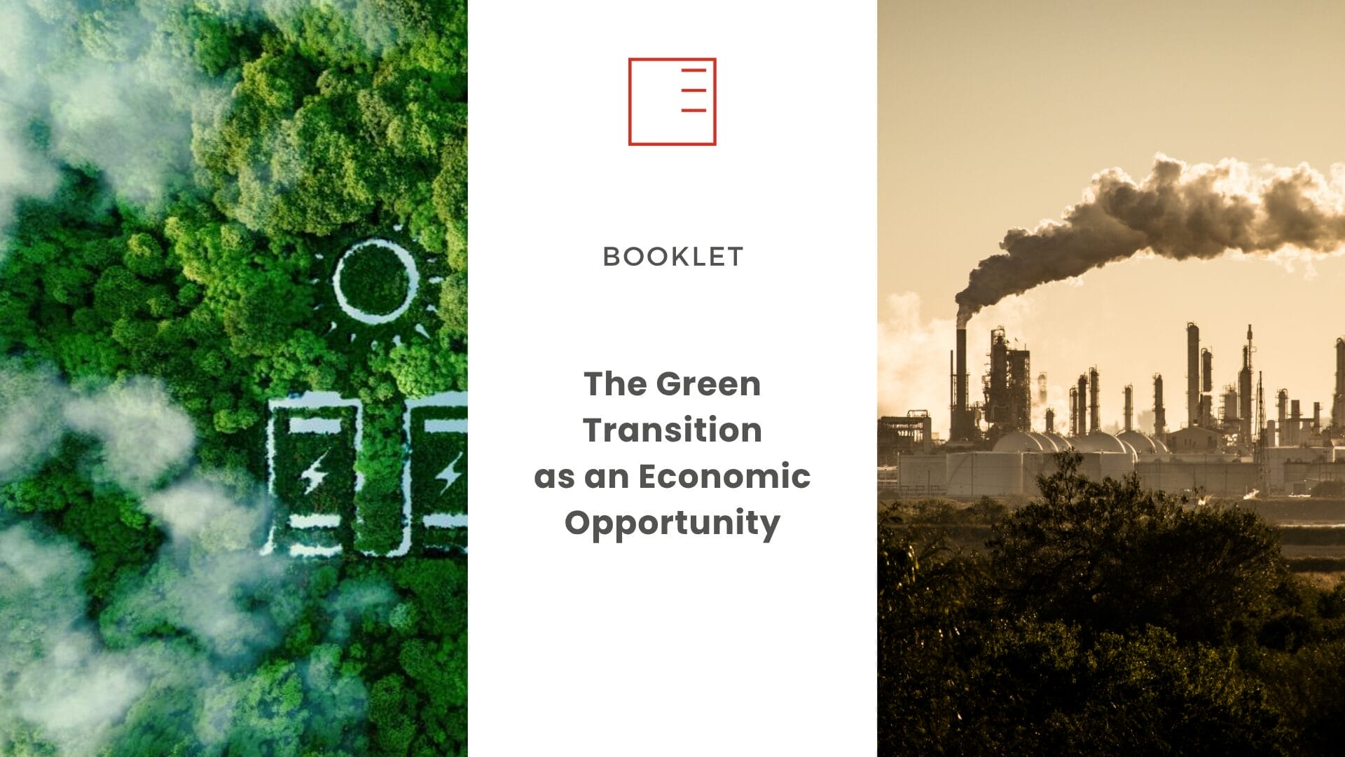 Booklet | The Green Transition as an Economic Opportunity