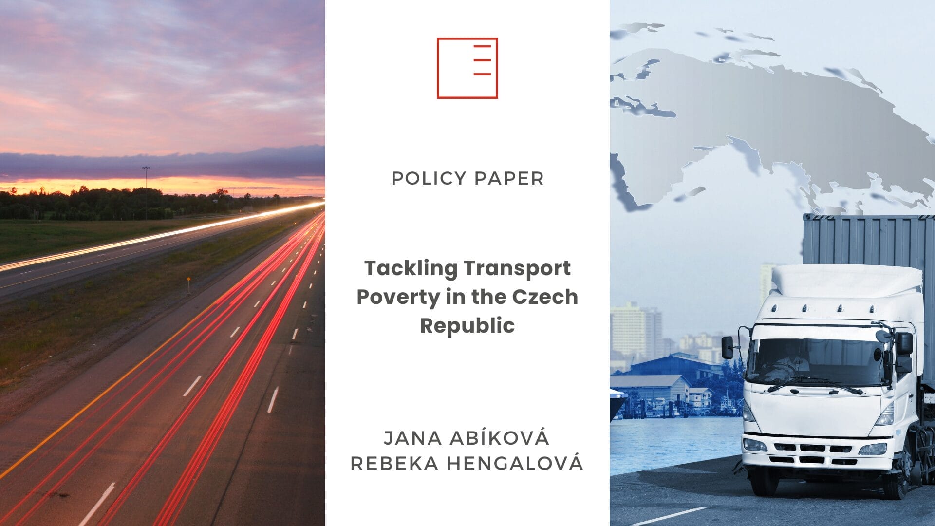 Policy paper | Tackling Transport Poverty in the Czech Republic
