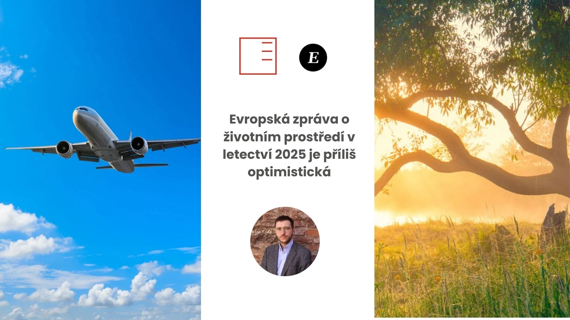 Ekonomický deník | Evropská zpráva o životním prostředí v letectví 2025 je příliš optimistická