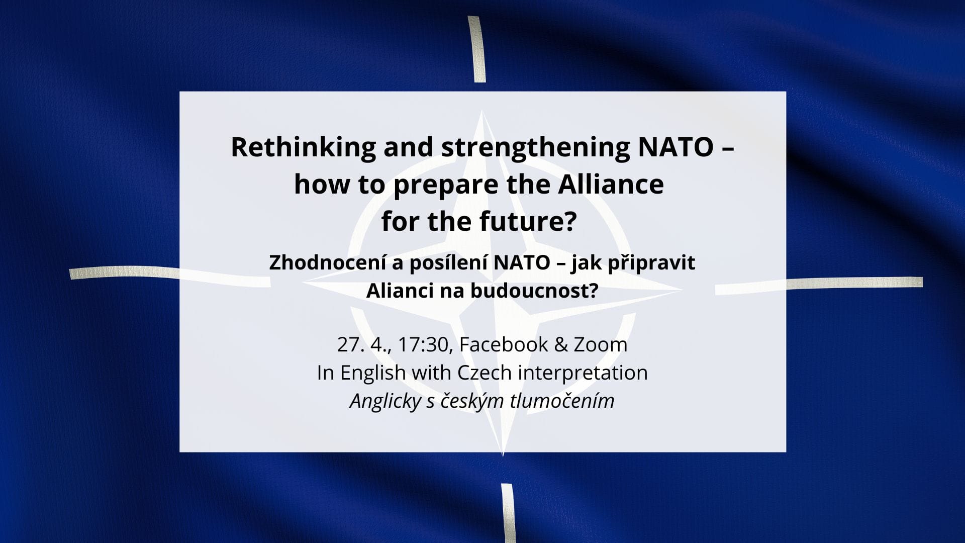 INVITATION: Rethinking and strengthening NATO - how to prepare the Alliance for the future?