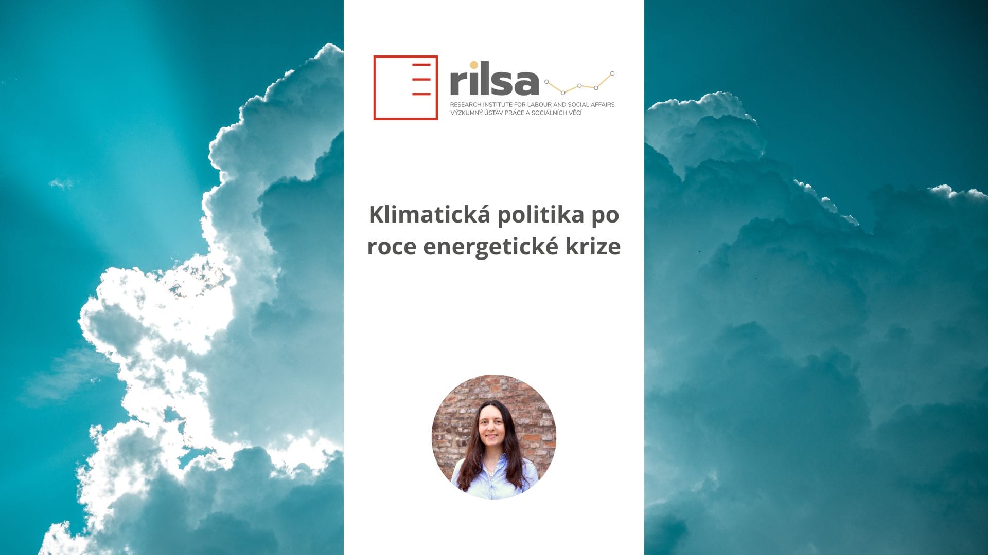 Fórum sociální politiky: Klimatická politika po roce energetické krize