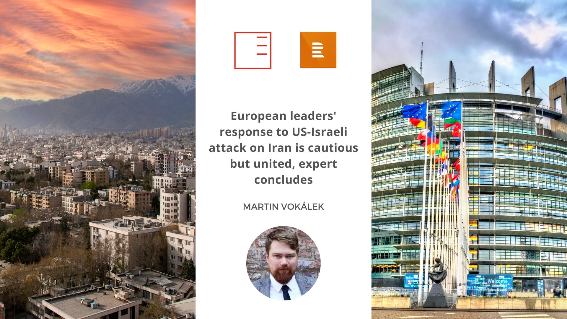 ČRo Plus | European leaders' response to US-Israeli attack on Iran is cautious but unified, expert sums up