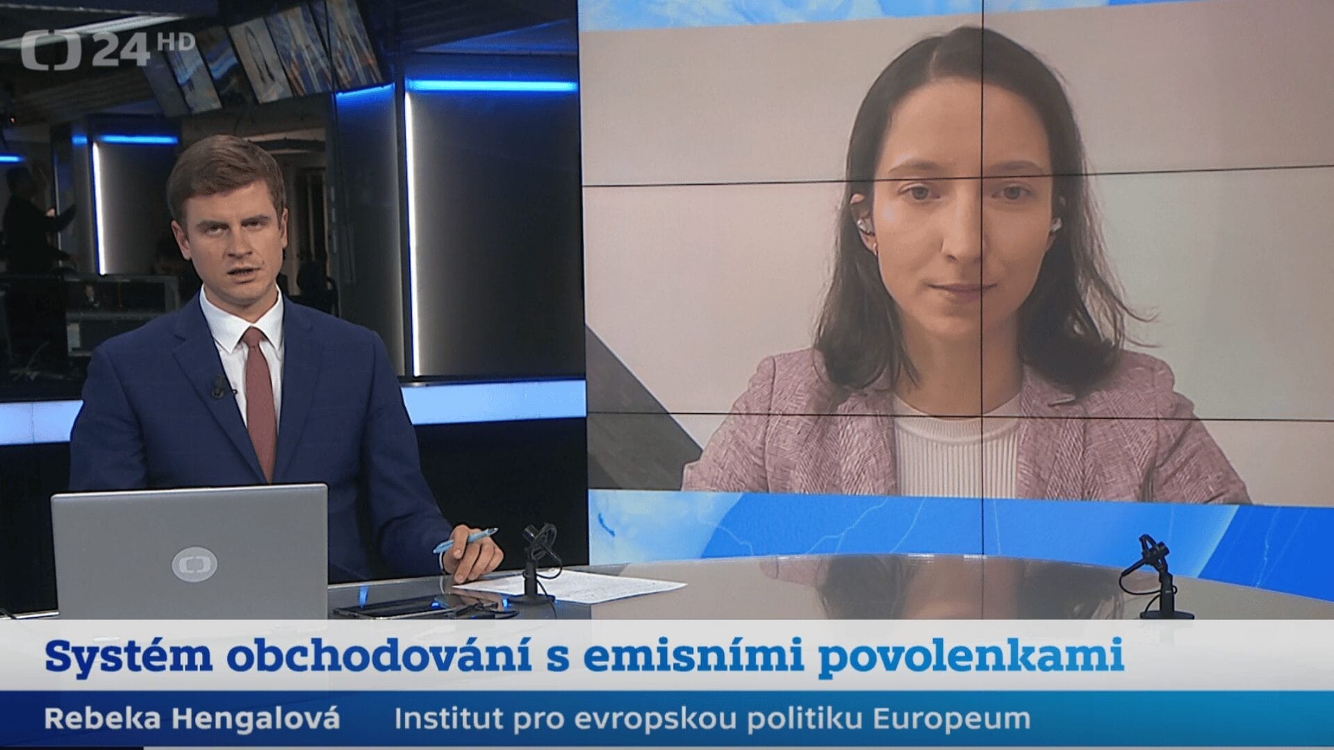 ČT24 | Vláda chce odložit a upravit nový systém obchodování s emisními povolenkami