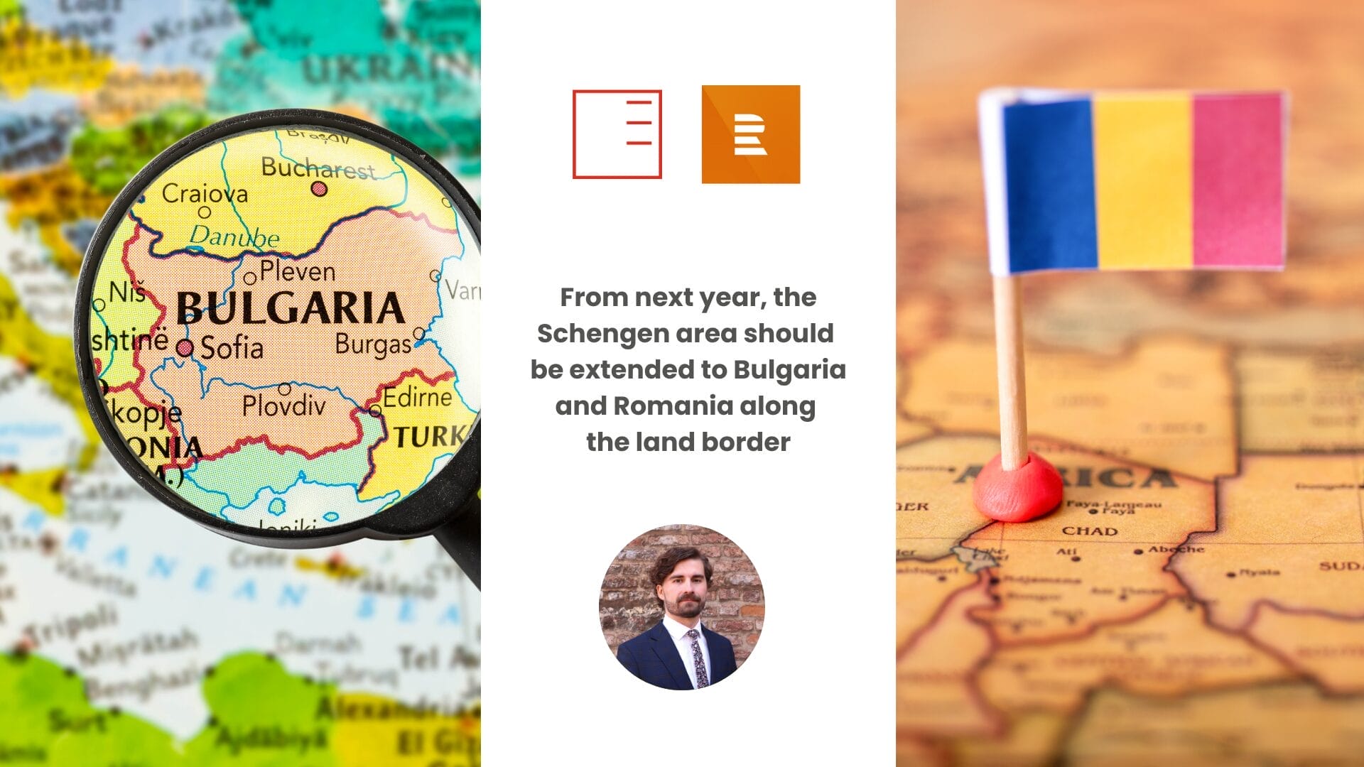 ČRo Plus | From next year, the Schengen area should be extended to Bulgaria and Romania, including along the land border