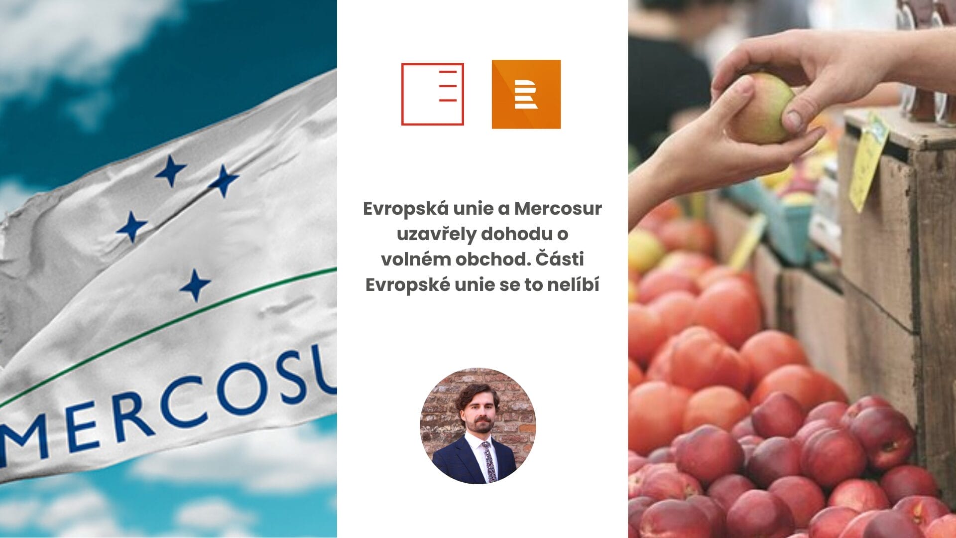 ČRo Plus | Evropská unie a Mercosur uzavřely dohodu o volném obchodu. Části Evropské unie se to nelíbí