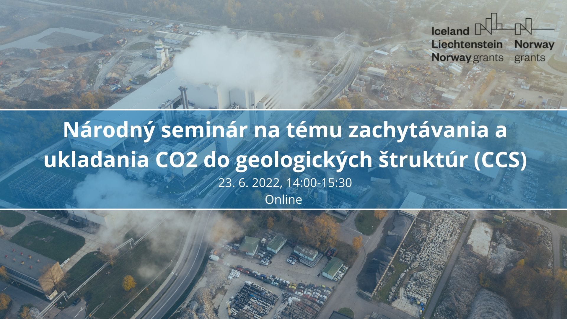 Národný seminár na tému zachytávania a ukladania CO2 do geologických štruktúr (CCS)