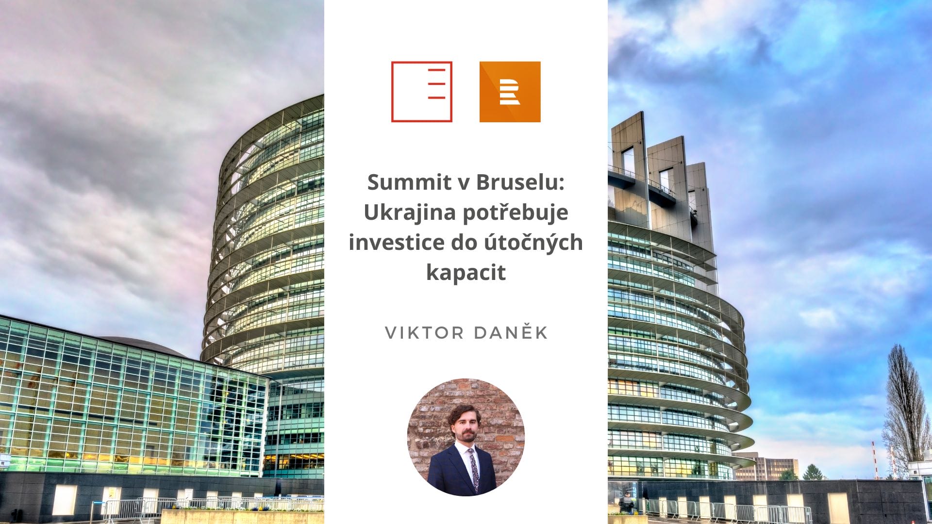 Dvacet minut Radiožurnálu | Summit in Brussels: Ukraine needs investment in offensive capabilities