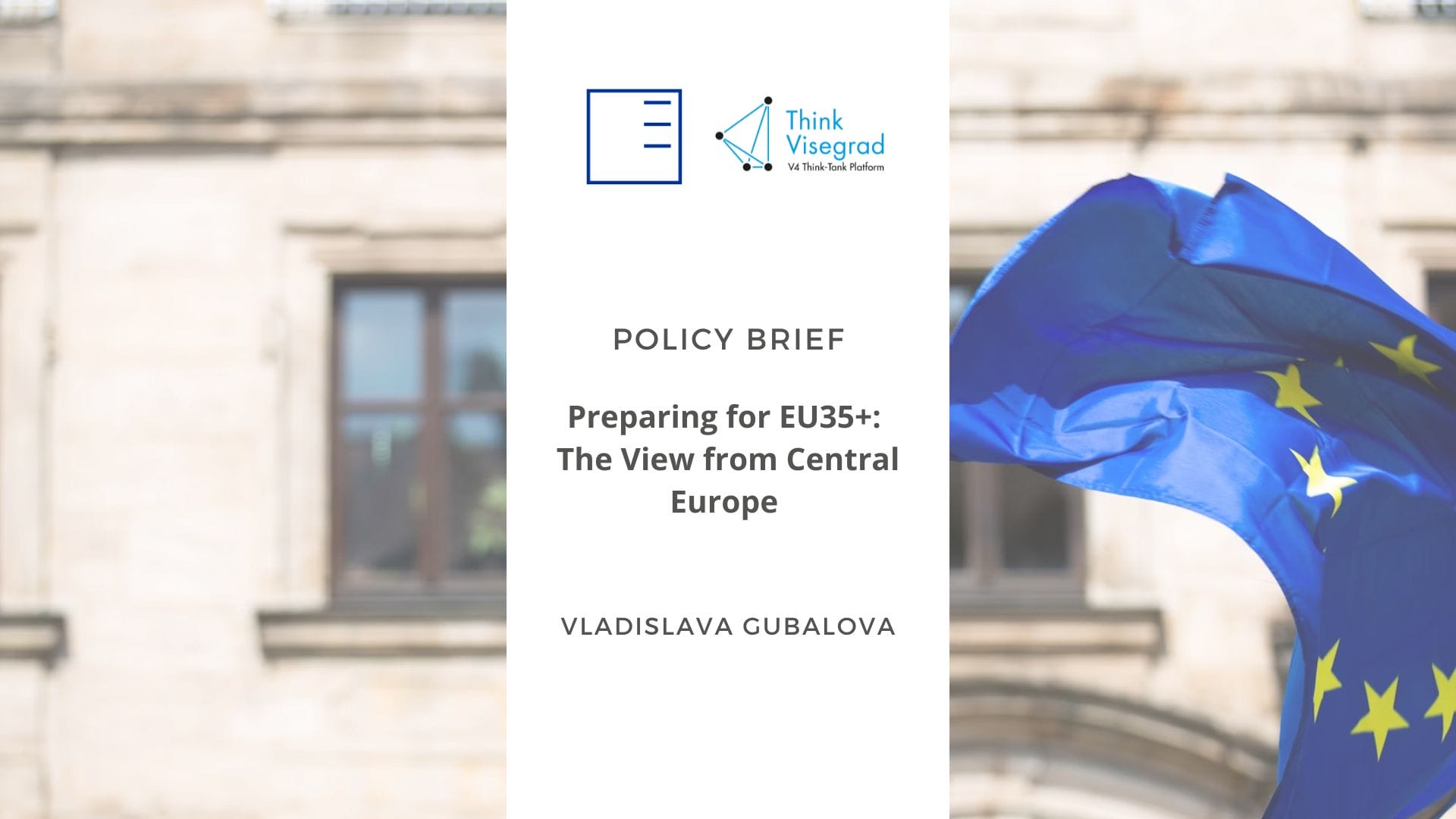 Policy Brief | Preparing for EU35+: The View from Central Europe