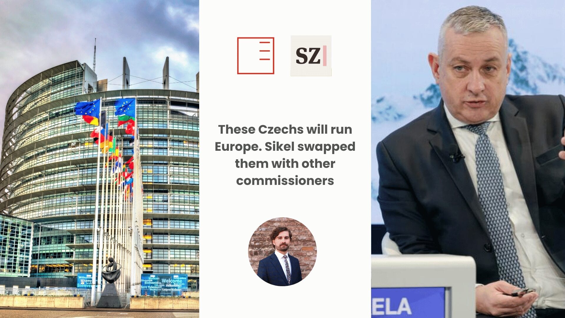 Seznam Zprávy | These Czechs will run Europe. Síkela swapped them with other commissioners