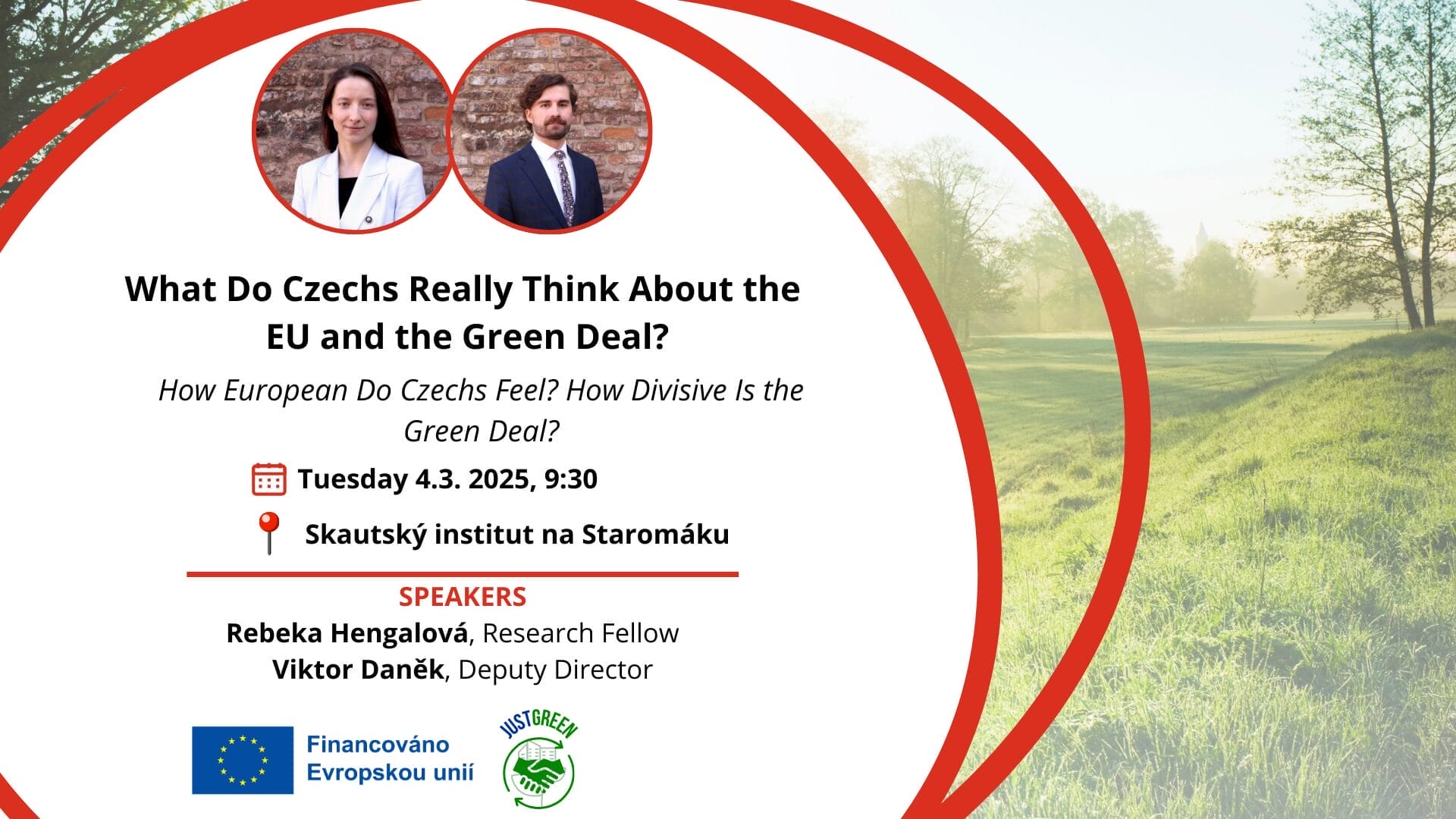 Media briefing: What Do Czechs Really Think About the EU and the GreenDeal?